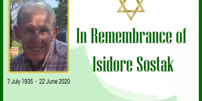 RIP Isidore Sostak